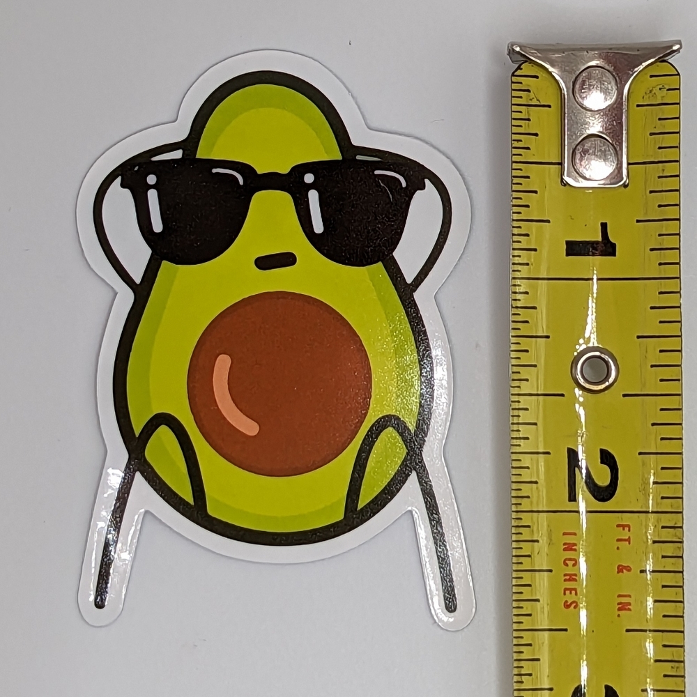 Avocado Sticker - Picture 2 of 2